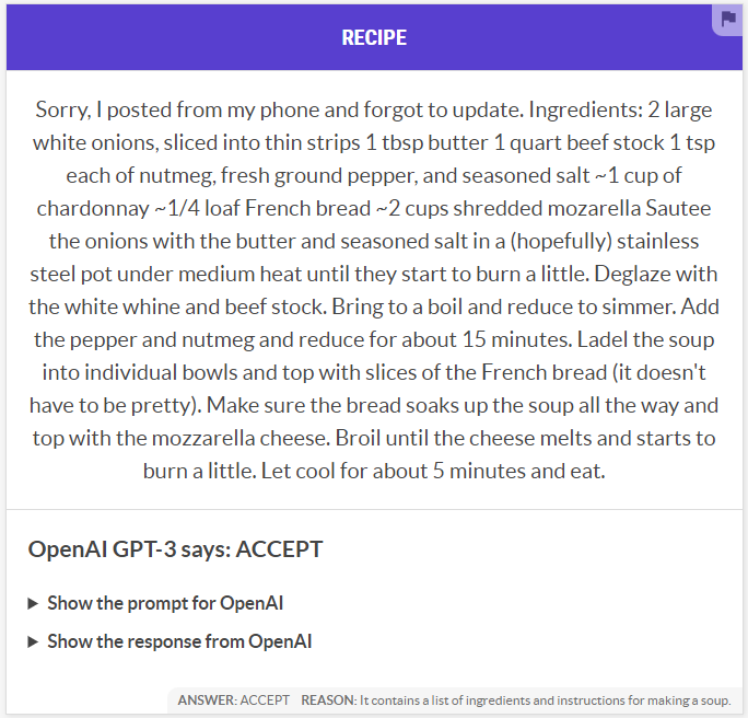 ljvmiranda's tweet photo. 🧵 A common problem when annotating text categorization examples is class imbalance. It's a pain to annotate a thousand just to find that rare class. Turns out, LLMs are good at this job.

In line with this, we're releasing Prodigy textcat recipes powered by GPT-3! https://t.co/EqKc7rRMc5