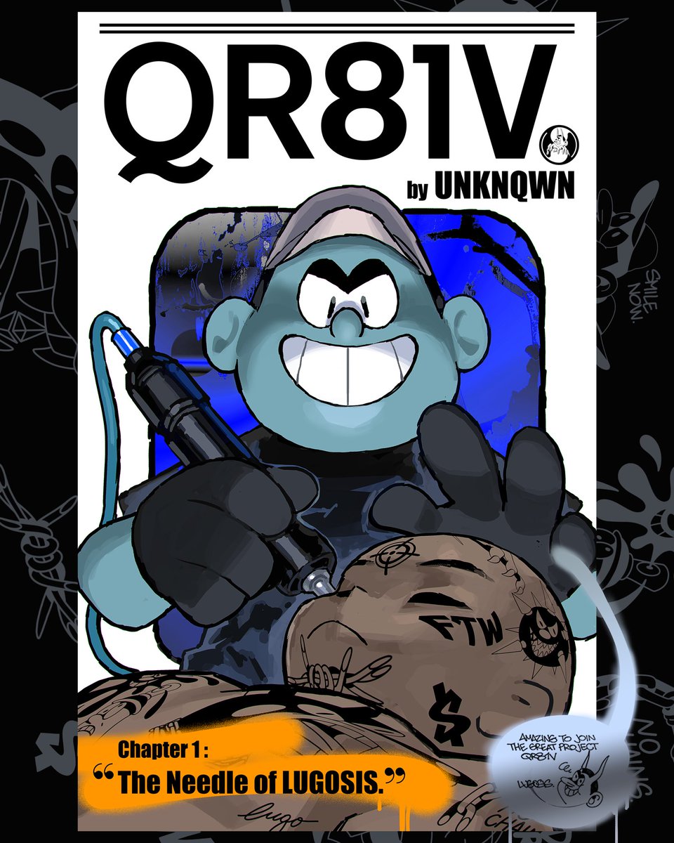 Chapter 1: "The Needle of LUGOSIS."

QR81V will release a special GHQST-Q2 in collaboration with LUGOSIS.
More details will be posted on Discord and SNS as they become available, so do not miss out!😈☯️

RUGOSIS IG: instagram.com/lugosis