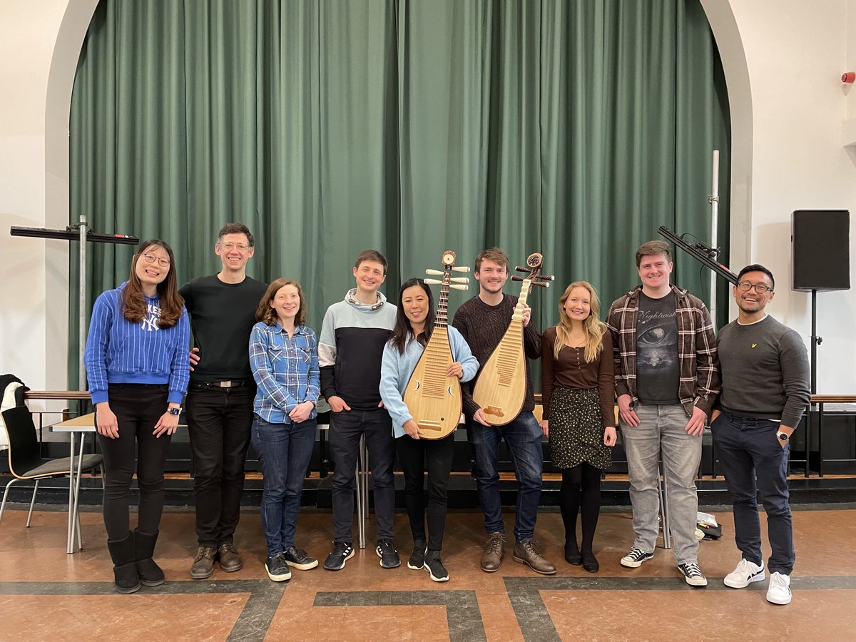 PsapphaEnsemble's tweet image. Our composers were joined by @raymondyiu and Cheng Yu for session three of our &apos;Composing For Pipa&apos; programme. Some  incredible pieces written for the traditional Chinese instrument are taking shape!