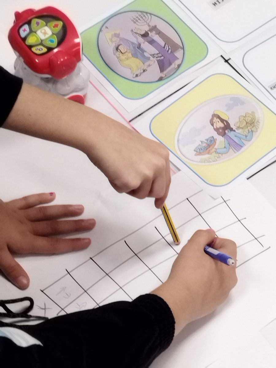 Todo listo con DOC #Robótica con 4P #ClasedeReli