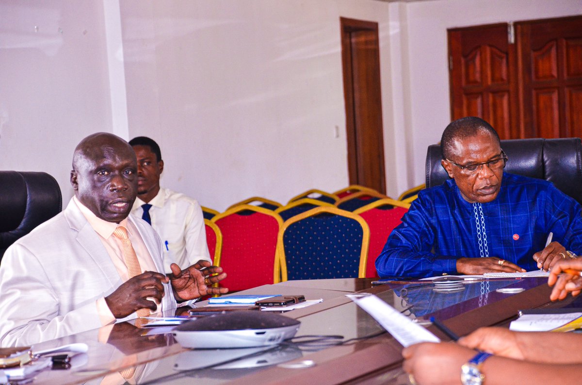 WHOLiberia's tweet photo. Happening now: The senior management teams of the Ministry of Health &amp; WHO in Liberia today, are holding the first quarterly planning &amp; coordination session in 2023 to dialogue on collective efforts aimed at improving health service delivery in Liberia🇱🇷 https://t.co/dYRZ1DHqDF