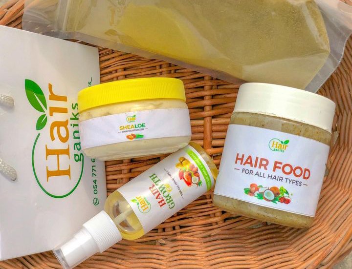 Tema_we_dey's tweet photo. Hairganiks is a Ghanaian hair care brand which is very affordable
Hair food
Ayuverda mask
Hair growth oil
Shealoe moisturizer
This products are made with 100%👌 natural and organic ingredients. make ur hair happen with ur amazing product which will lead to a healthy hair journey https://t.co/b8QCJW7d7e