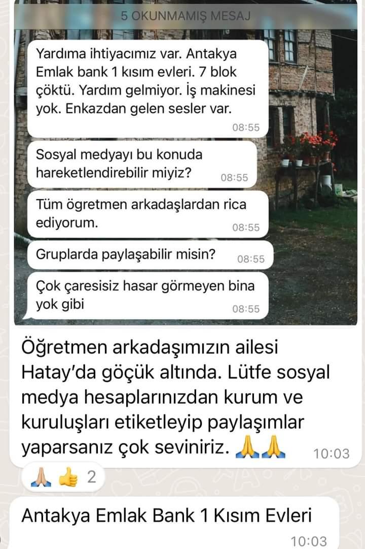 cccilayda's tweet photo. @AFADBaskanlik @AFADHatay @haluklevent #deprem #DEPREMOLDU #ACILYARDIM https://t.co/qW4BnskncG