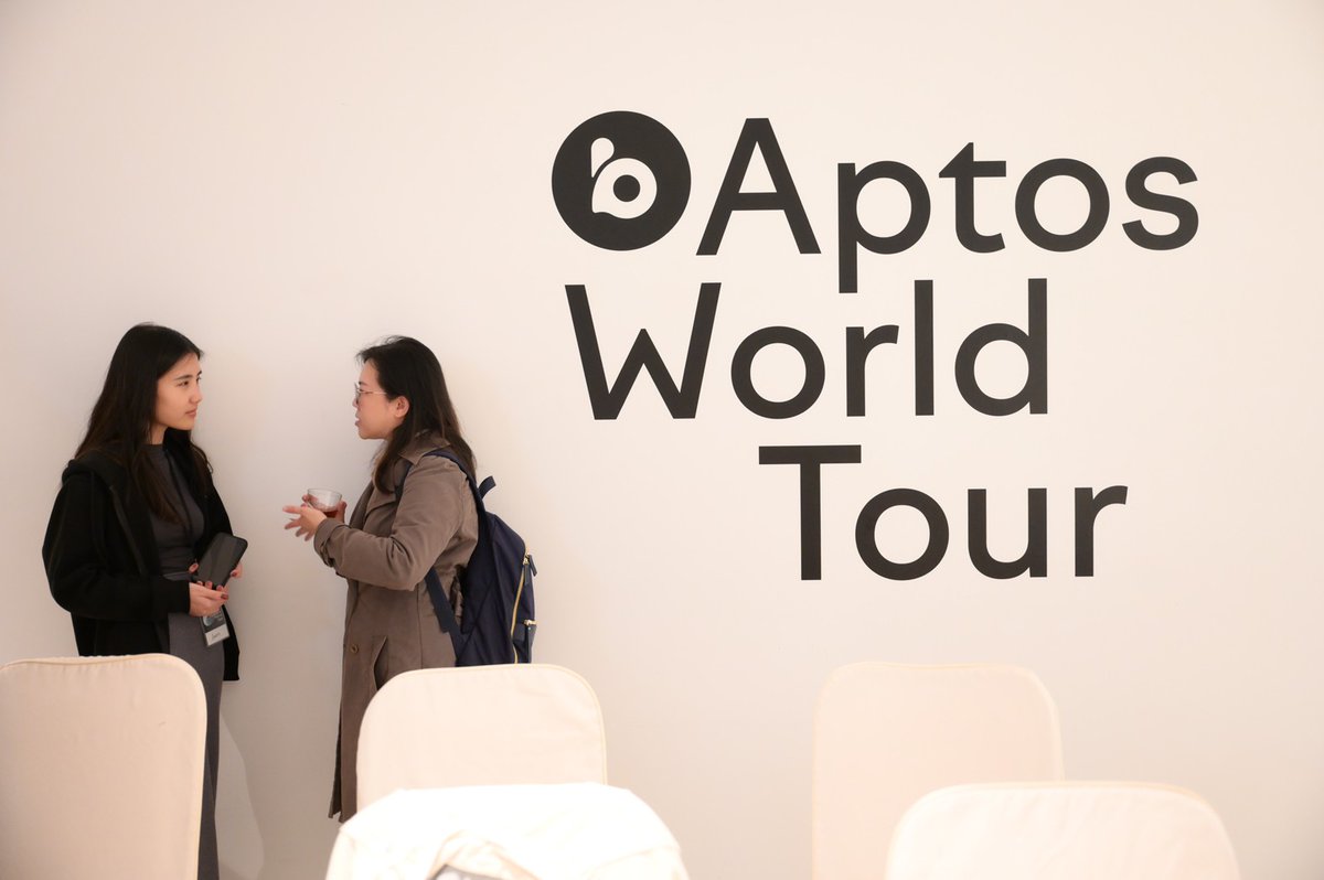 Thank you to our amazing speakers from @Aptos_Network who flew to Taipei to share their insights with us! 

2+ weeks of hardwork & preparation
120+ fans of #Aptos & #MoveLang
A few spies from Sui spotted
1 unforgettable night 

A quick recap on #AptosWorldTour in Taipei 🧵