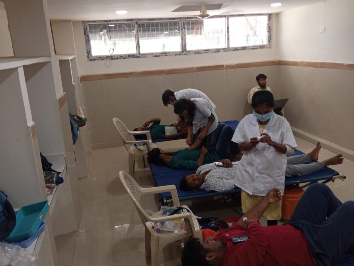 techmahindracsr's tweet photo. To aid #children suffering from #Thalassemia, our #SMART #Alumni Club at the HCHW, Koti Centre, #Hyderabad joined Indian Medical Association and Thalassemia &amp; Sickle Cell Society of Hyderabad.  SMART #students, #alumni, &amp; staff from centres in Hyderabad attended &amp; donated blood. https://t.co/Nmfc2I5PDZ