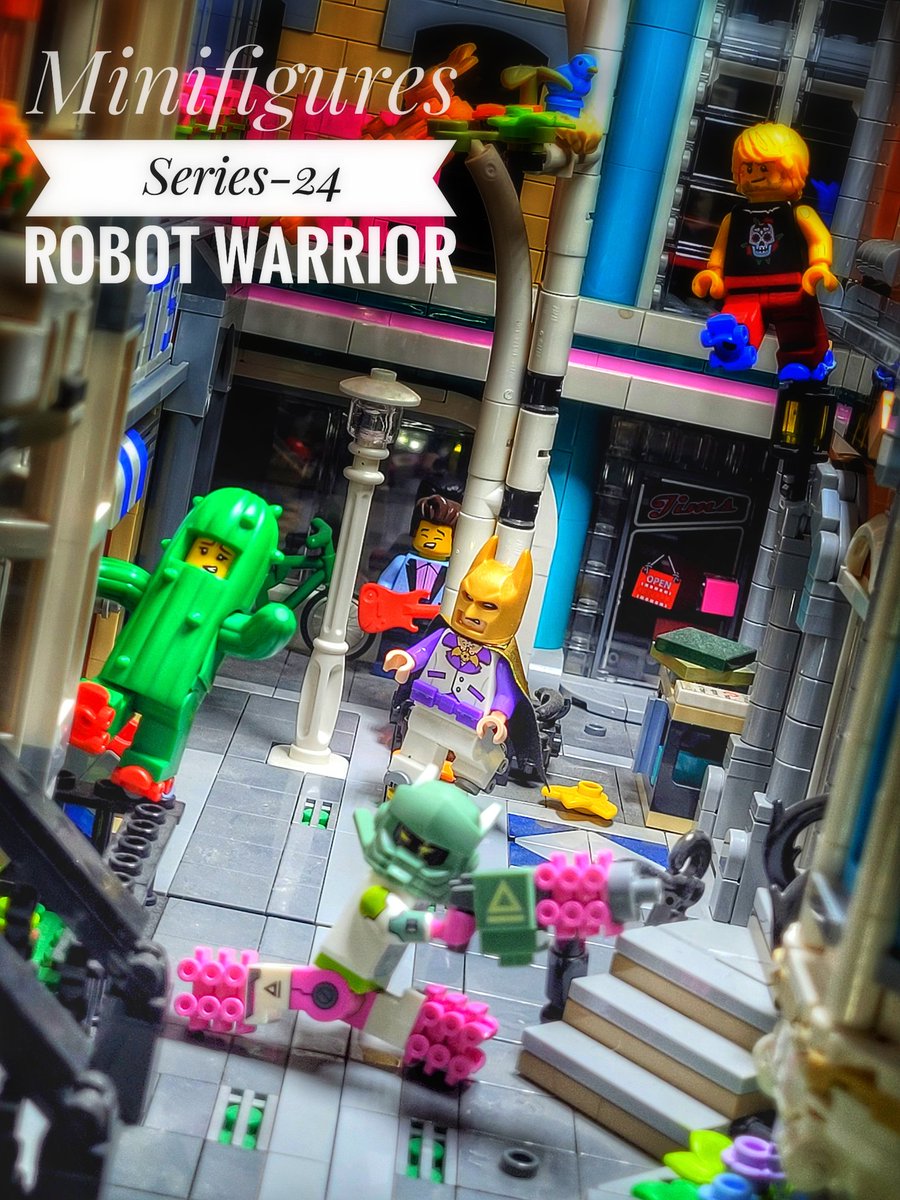 AllenAfol's tweet photo. Series 24 Robot Warrior!
In their spare time, the robot warrior takes to the streets spreading disco vibes in Lego cities across the land...
#legominifigures #series24 #robotwarrior #Robot #warrior #legomoc #moc #minifig #cmf #lego #afol #allenafol #legoic #legophotography https://t.co/GsWI5qiFU0