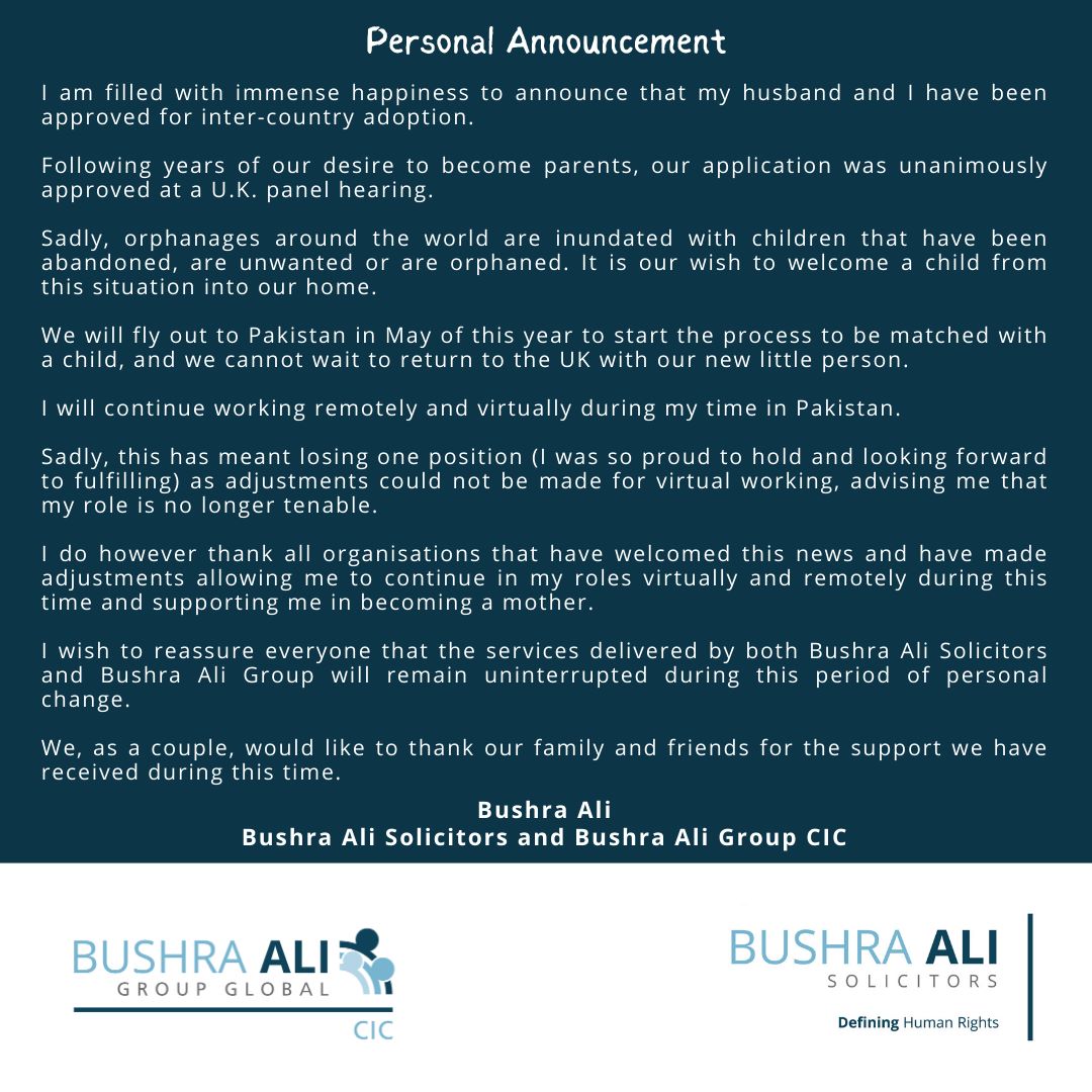 Bushra Ali tweet media