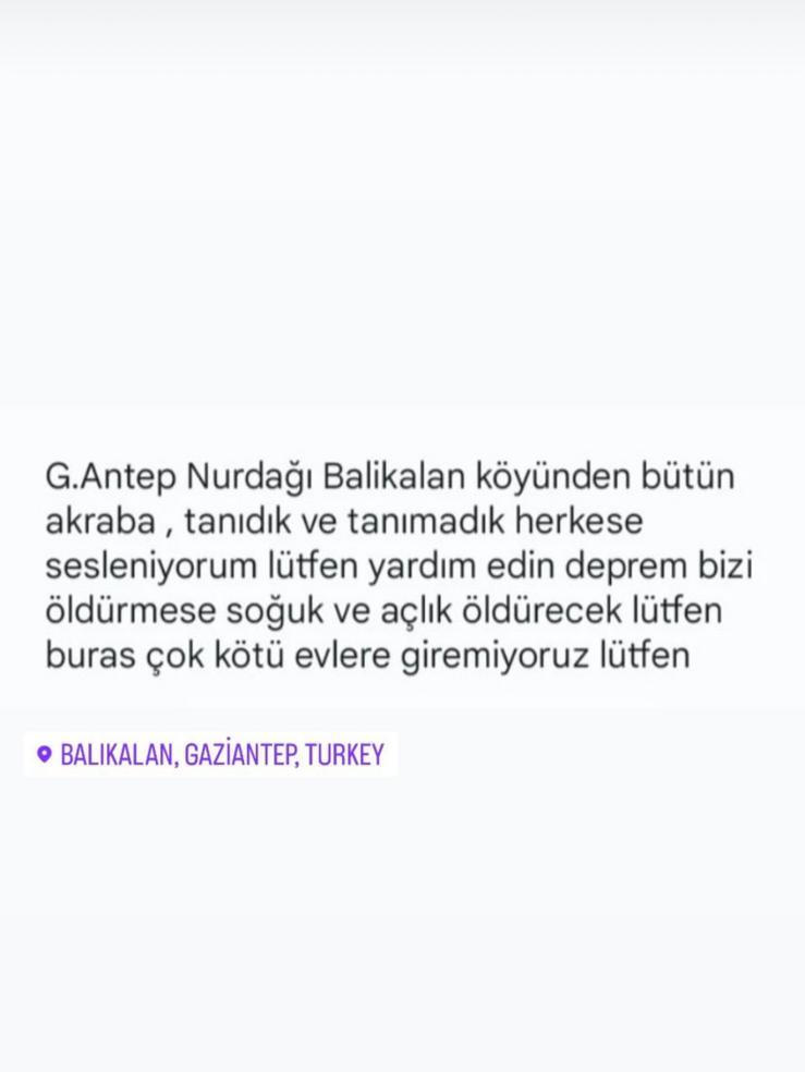 SefaNava3's tweet photo. @AFADBaskanlik @Kizilay @gencliksporbak @haluklevent https://t.co/KA6lI6HT1P