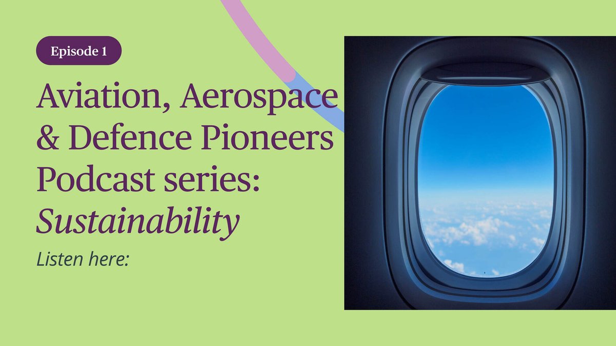 In the first episode of our new podcast series, we are joined by Sarah Wilkin from Fly Green Alliance to discuss the launch of FGA, the work they do, their impact on the sector and the use of Sustainable Aviation Fuel. Listen here: #Sustainability 2bird.ly/3RFKTeL