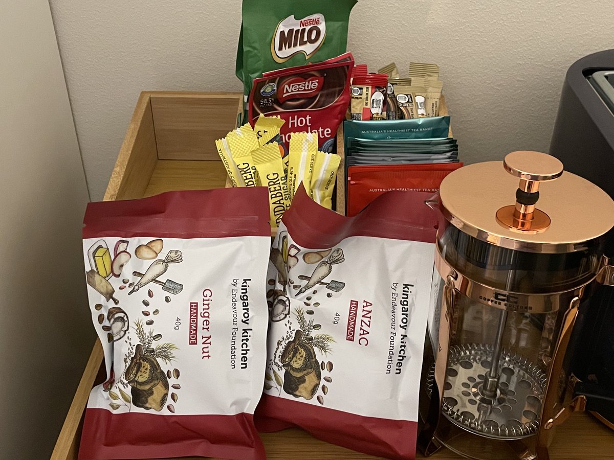 OzCorriedale's tweet photo. Oasis Motor Inn, Blackall outstanding Qld made biscuits and milo! ⁦@BiscuitCensus⁩ https://t.co/dXpd64jjek