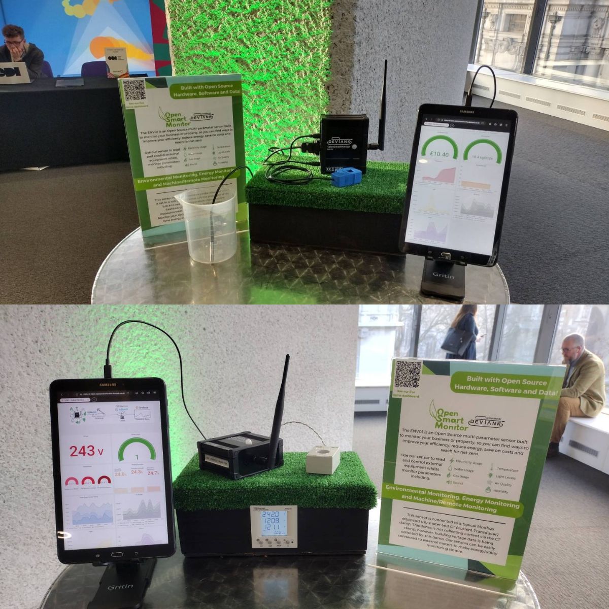Finally! It's time for #stateofopencon 2023! Come and have a chat with us on the 4th floor. Also, you may find our sensors dotted around the building! They are set up to collect environmental data as well as fun interactive extras.
#opensource #opensourcedata #devtank