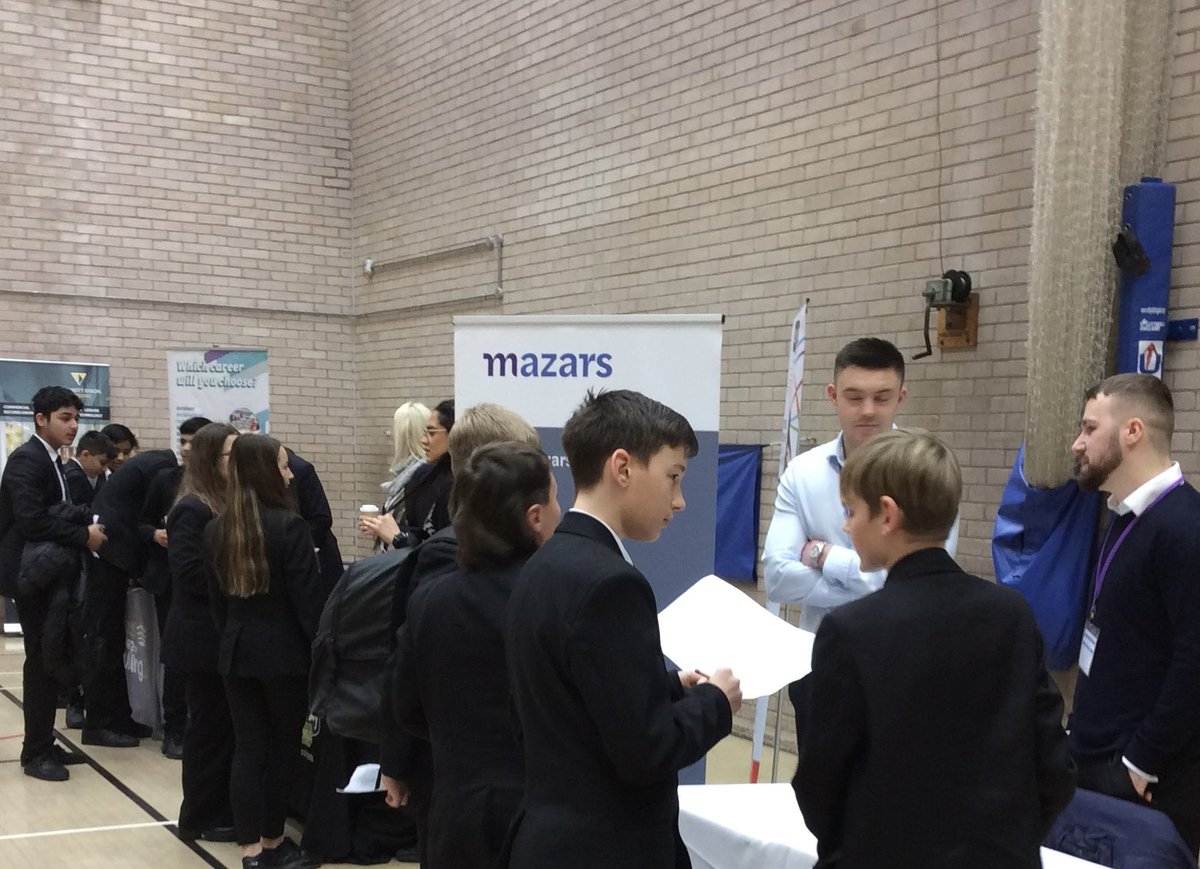 We were delighted to welcome over 20 businesses, public sector organisations, charities, and FE/HE institutions to our Annual Careers Fair. All students had the chance to meet with and discuss opportunities open to them at 16 or 18, when they begin their next exciting journey.