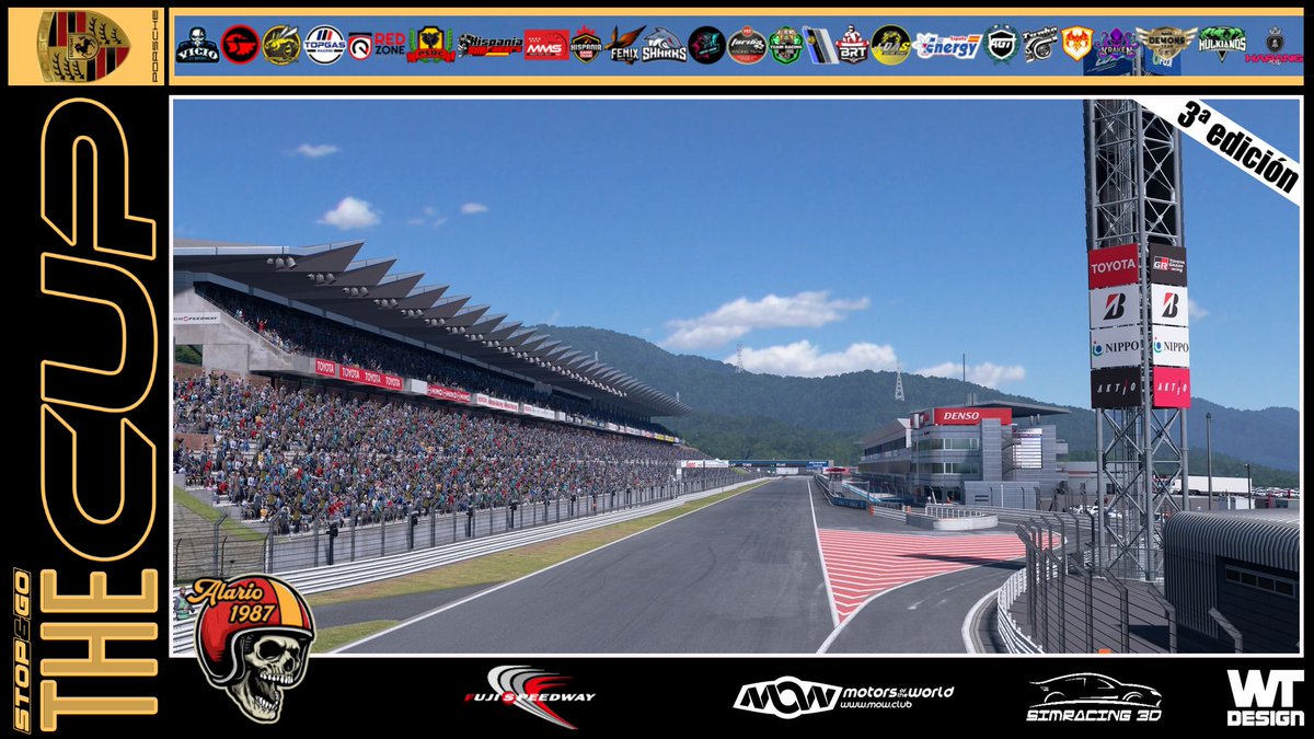 StopGoSimu's tweet photo. ESTA NOCHE a partir de las 21:30h. y retransmitido por @alario1987, llegan las SEMIFINALES de la #IIITheCUP.

Desde Fuji Speedway con Porsche Gr.1, las 8 escuderías supervivientes buscarán 2 plazas DIRECTAS para la FINAL, o al menos entrar en la última REPESCA.

#OnlyForBraves https://t.co/lzIrGEZT6R