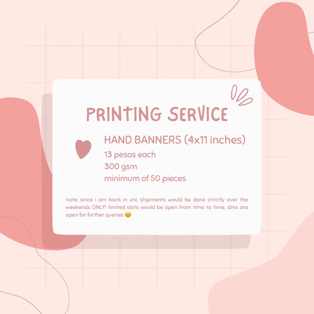 mooncarts's tweet photo. ꒰ MOONCARTS HAND BANNERS PRINTING SERVICE : OPEN! ꒱
— #mooncartsprint

— dm to order
— #fromMooncartsprints for proofs 🫶🏻
— for bulk orders, dm for more discount! 

🏷️; wts lfb kpop hand banners concert freebies pcs stickers comms commission prints printing service https://t.co/wuw5NJiGQk