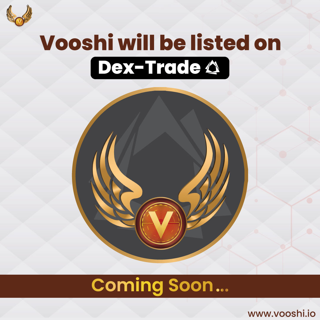 OfficialVooshi's tweet photo. Exciting Things Coming soon !!!🤩
Stay tuned

https://t.co/B5rBiUBInr

#DexTrade #vooshitoken #vooshi #COINToken #comingsoon #listed #vooshi2023 #web #socialtoken #social #TOKEN #web3 #presale #P2P #digitalcurrency #virtualcurrency #bitcoin
 #coin #cointoken #vooshitoken https://t.co/8kgrCcfaF6