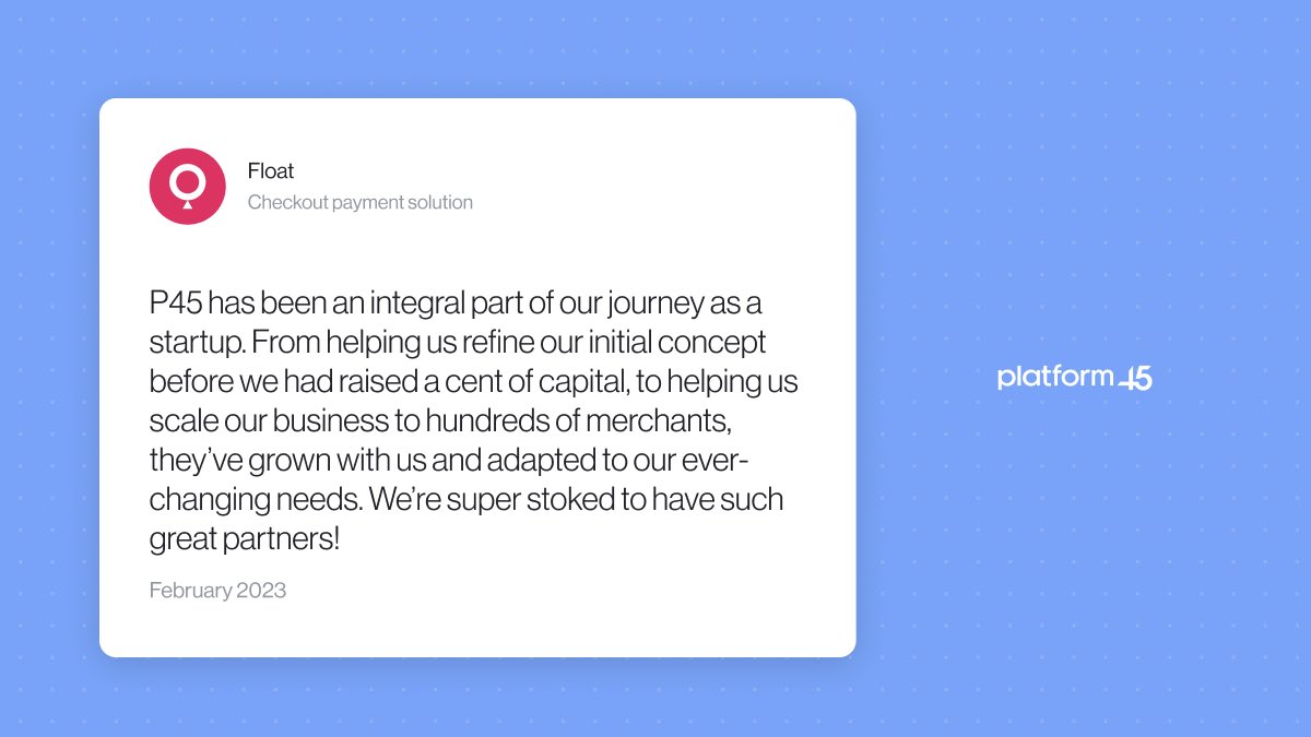 platform45's tweet image. Stoked… Thrilled…Elated!!! 🤩🚀 just a few words to describe how we feel about Float 🤩☁️🚀🫶🏼

#floatit #platform45 #teambuilding #buildingthefuture #bitesize #fintech #budgeting #nonewdebt #buynowpaylater