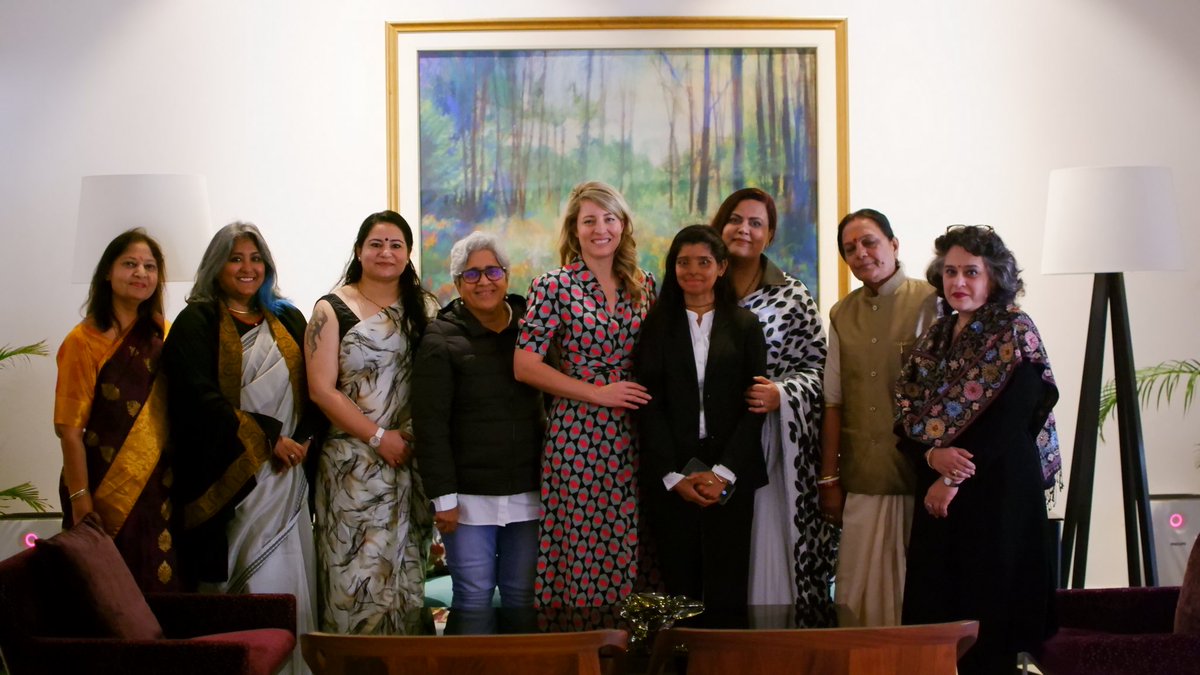 melaniejoly's tweet photo. We must celebrate the women who empower each other and make the world a better, safer, more inclusive place for all.  

It was an honour to meet women of all backgrounds, who are championing education, promotions open dialogue and defying traditional gender norms. https://t.co/reDxUinS7t