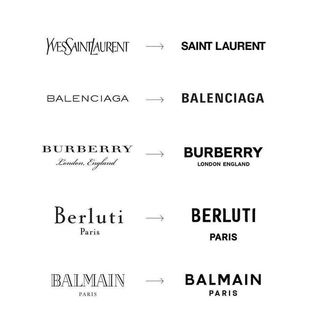 Has Burberry Started an Anti-Sans-Serif Logo Trend?