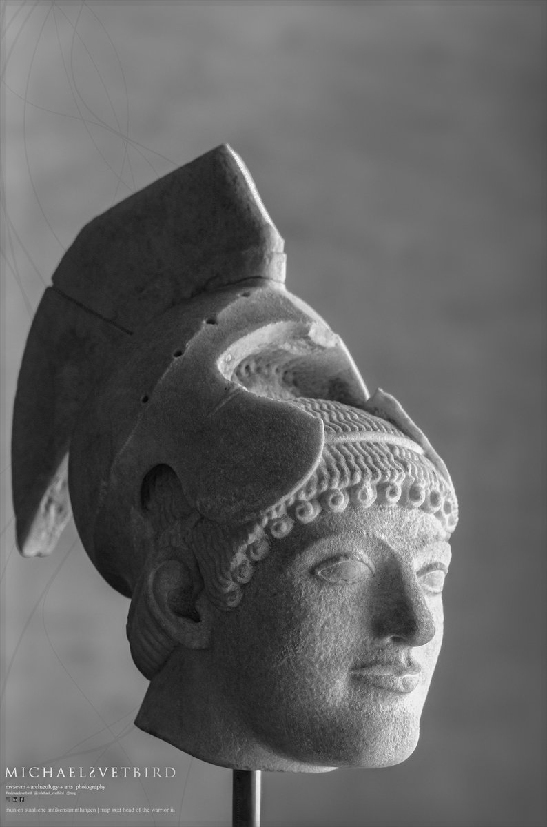 MichaelSvetbird's tweet photo. WARRIORs HEAD
West #Pediment ofthe #Aegina Tmpl
#Archaic
500-490BC
AGM @AGlyptothek #Munich
Phs©MSP
Phed objct's the propertyof AGM & sbjct tothe Msm©
Sorry 4the wtrmrks
Pt ofthe "HEADS.Sculpture" MSP Gal:
DA
https://t.co/ToYiiWb2er
FB
https://t.co/LHMVJJ4vJI
#sculpture #ancient https://t.co/cKFvalSzV0