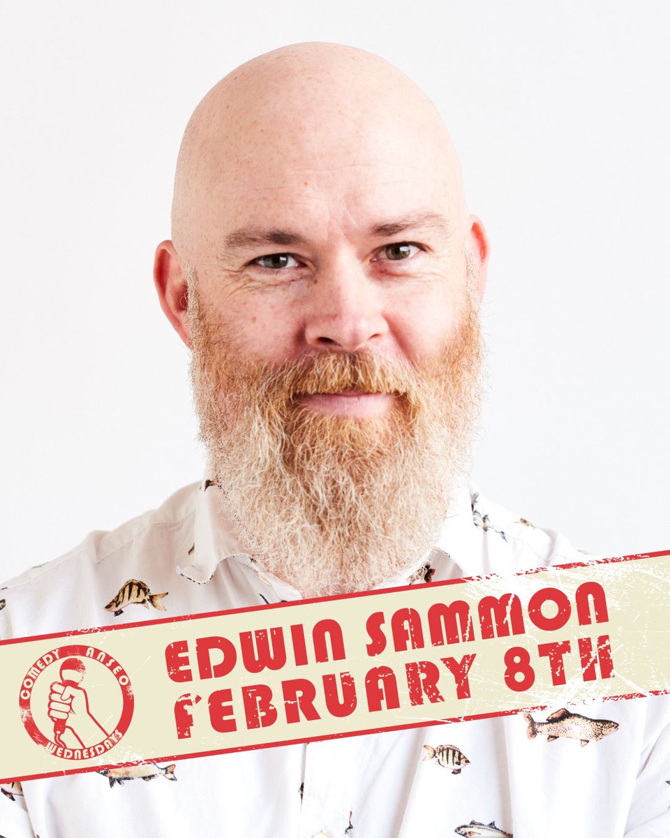 Comedy Anseo returns tomorrow with the hilarious EDWIN SAMMON (RTE’s ‘Republic of Telly’, Dreamgun Film Reads) headlining #Dublin 🎤👏🎤👏

Doors 8pm upstairs in Anseo, link to tickets in bio 🎟🎟 @edwinsammon