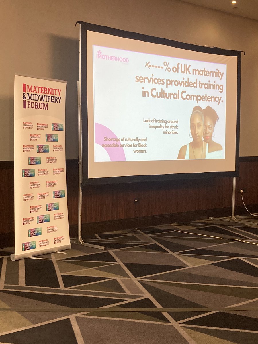 NatashaAllenMW's tweet photo. Listening to @sandeeigwe at the @MidwiferyForum - giving a voice to those who have not been heard and advocating truly personalised care @MotherhoodGroup - inspirational and vital work in this space #LondonMMF23 https://t.co/xDbTIn9re4