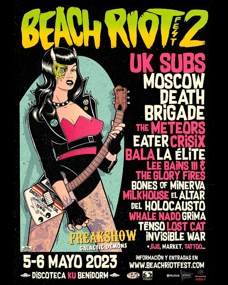 👉Llega la segunda edición del Festival Beach Riot Benidorm 🔥
#kudisco #beachriot #beachriotfest #benidorm #rock #metal #punkrock #stoner 
👇 
yotambiensoyindie.es/2023/02/07/lle…