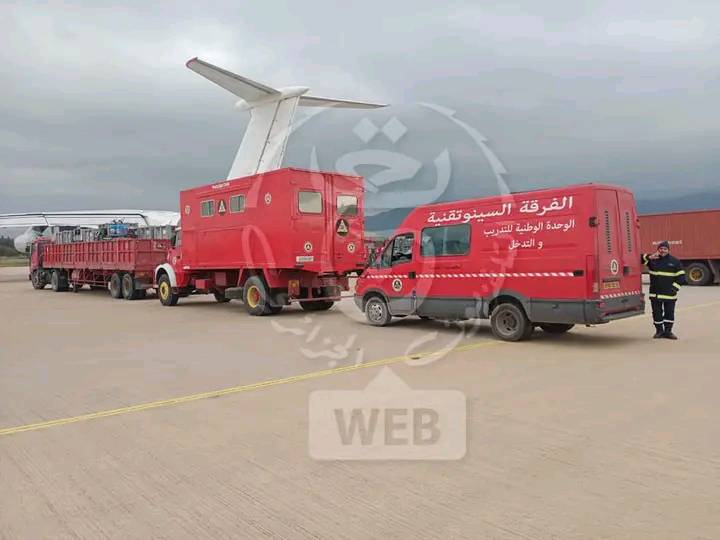 AfricaViewFacts's tweet photo. Algeria 🇩🇿 sends specialised civil protection agents to Syria and Turkey to help in rescue and relief operations following a devastating earthquake that struck these countries. https://t.co/bDBbNXYrjy