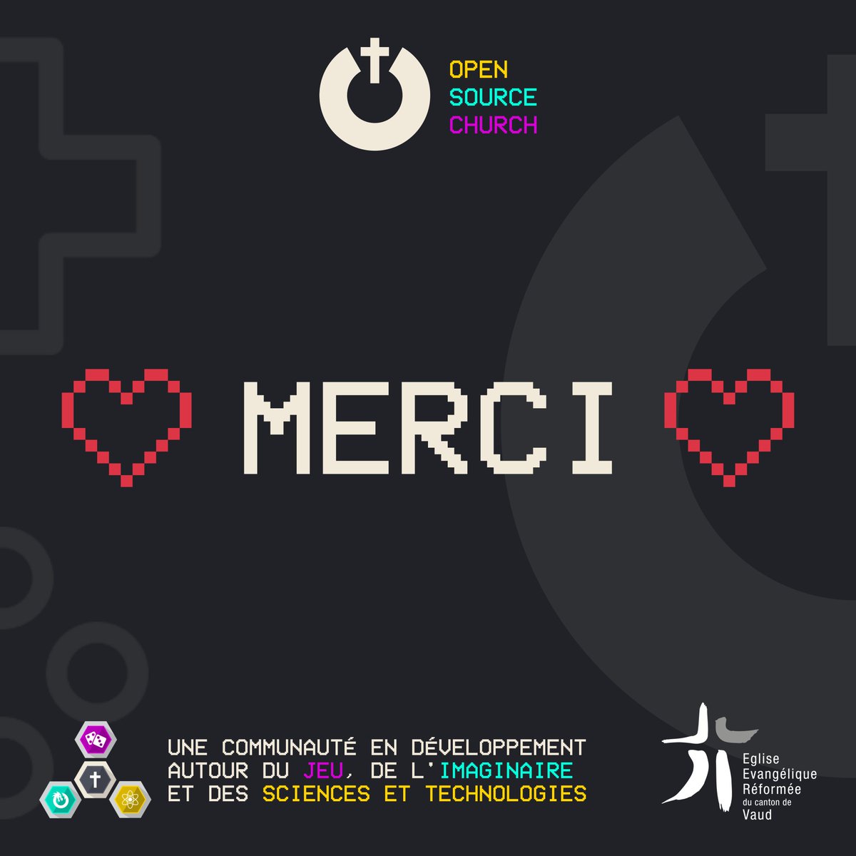 Open Source Church tweet media