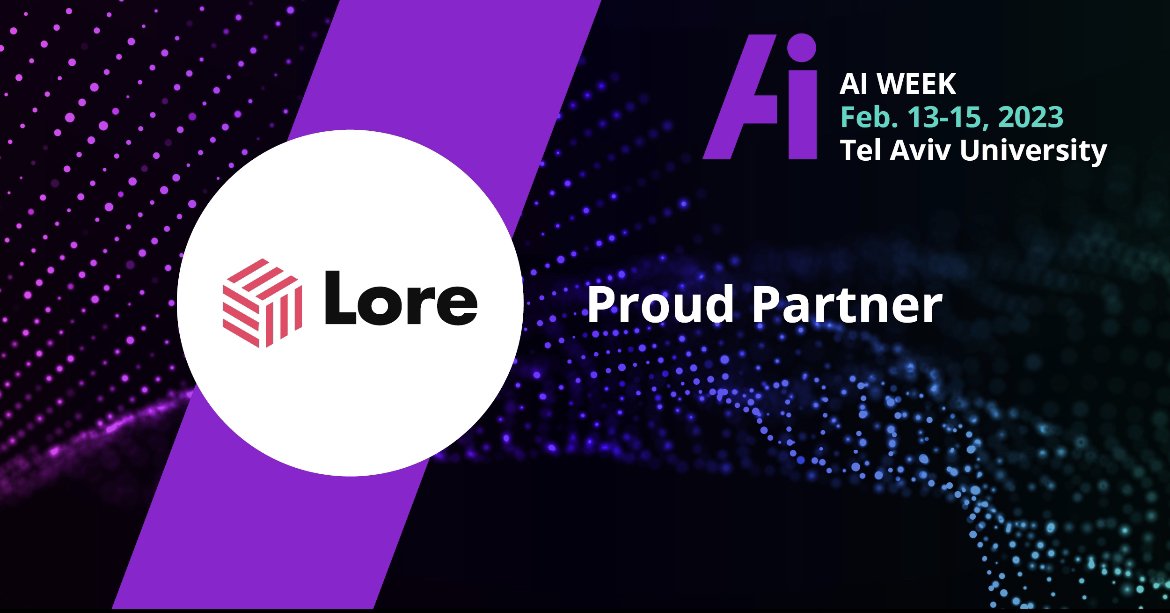 michele_dutoit's tweet photo. Excited to announce @LoreAINews as a Partner & Media Sponsor for next week's AI Conference in Tel Aviv!
📢 #AIWEEK2023 📢
Blavatnik ICRC @CyberWeekTLV // Tel Aviv University
#AIWEEKTLV #ArtificialIntelligence #genAI https://t.co/79Itt61Nrc