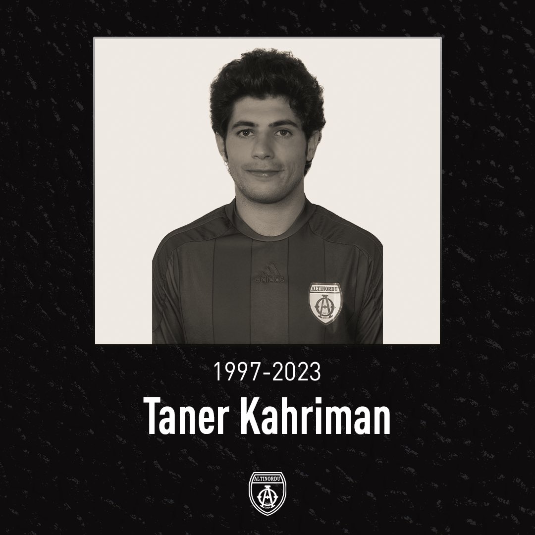 Akademimizin eski oyuncularından ve Kahramanmaraş İstiklalspor forması giyen Taner Kahriman'ın yaşanan deprem sonucunda vefat ettiği haberini üzüntüyle öğrendik. 

Taner Kahriman'a Allah'tan rahmet yakınlarına baş sağlığı dileriz.

#TanerKahriman