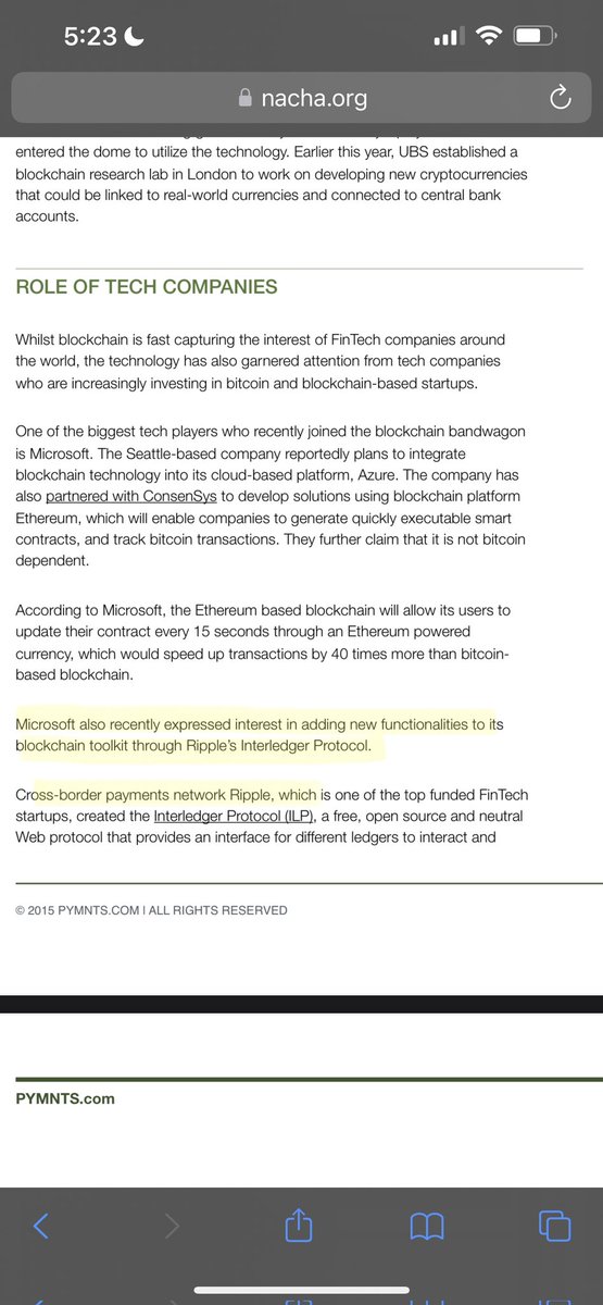 💥RIPPLE 🤝 MICROSOFT💥 nacha.org/sites/default/…