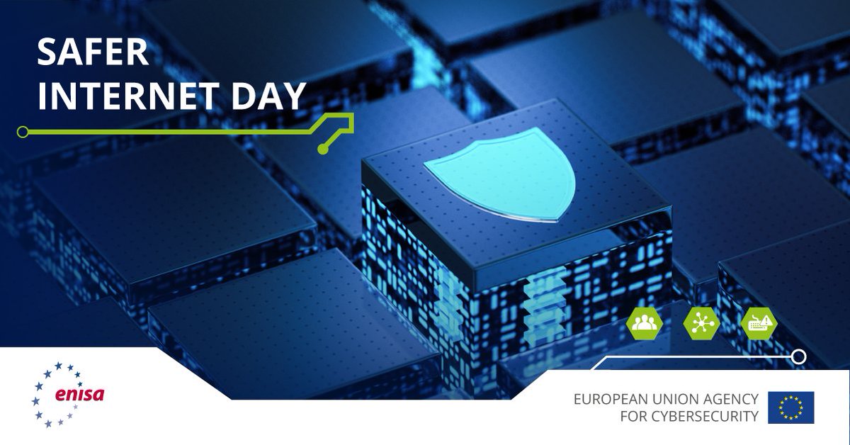 We celebrate the #SaferInternetDay for a better internet for all 👉especially children and young people!

👨🏻‍💻  Check your #cybersecurity knowledge with #ENISA's European Cybersecurity Month quiz 🔗 cybersecuritymonth.eu/quiz

 #SID2023