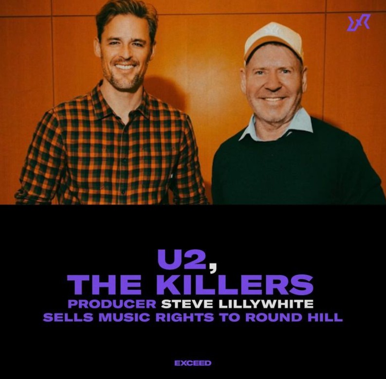 ExceedFunds's tweet photo. Round Hill Music has acquired a catalog of producer royalties and related rights from legendary rock producer Steve Lillywhite! https://t.co/mQ0XIOFPcB