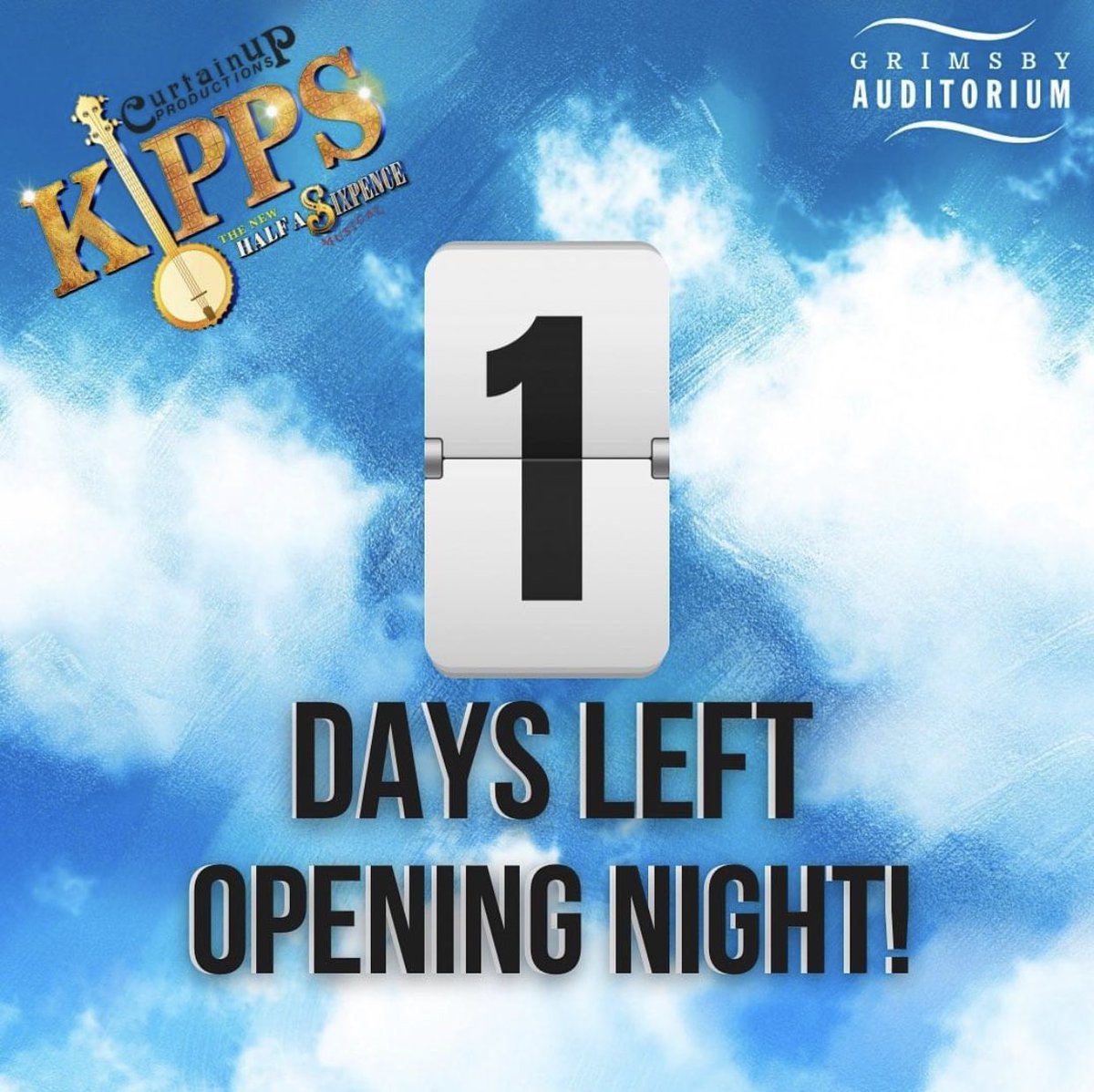 curtainuptweets's tweet photo. โKipps - The New Half A Sixpence Musicalโ ๐ช at @GrimsbyAud 8-11 Feb. Get your ๐๏ธโs now: https://t.co/fS9pEfLdz0 #flashbangwallop https://t.co/9V90nBKLvB