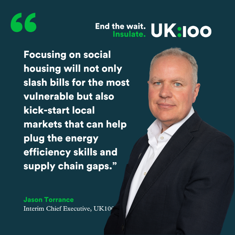 UK100_'s tweet photo. โ๏ธ @JasonTorrance in @EnergyInstitute #NewEnergyWorld sets out why the #MissionZero #NetZeroReview supports UK100's call for Gov't to adopt our cost-neutral #EndTheWaitInsulate plan to prioritise local-led social housing energy efficiency schemes ๐
#NetZero #EnergyEfficiency ๐