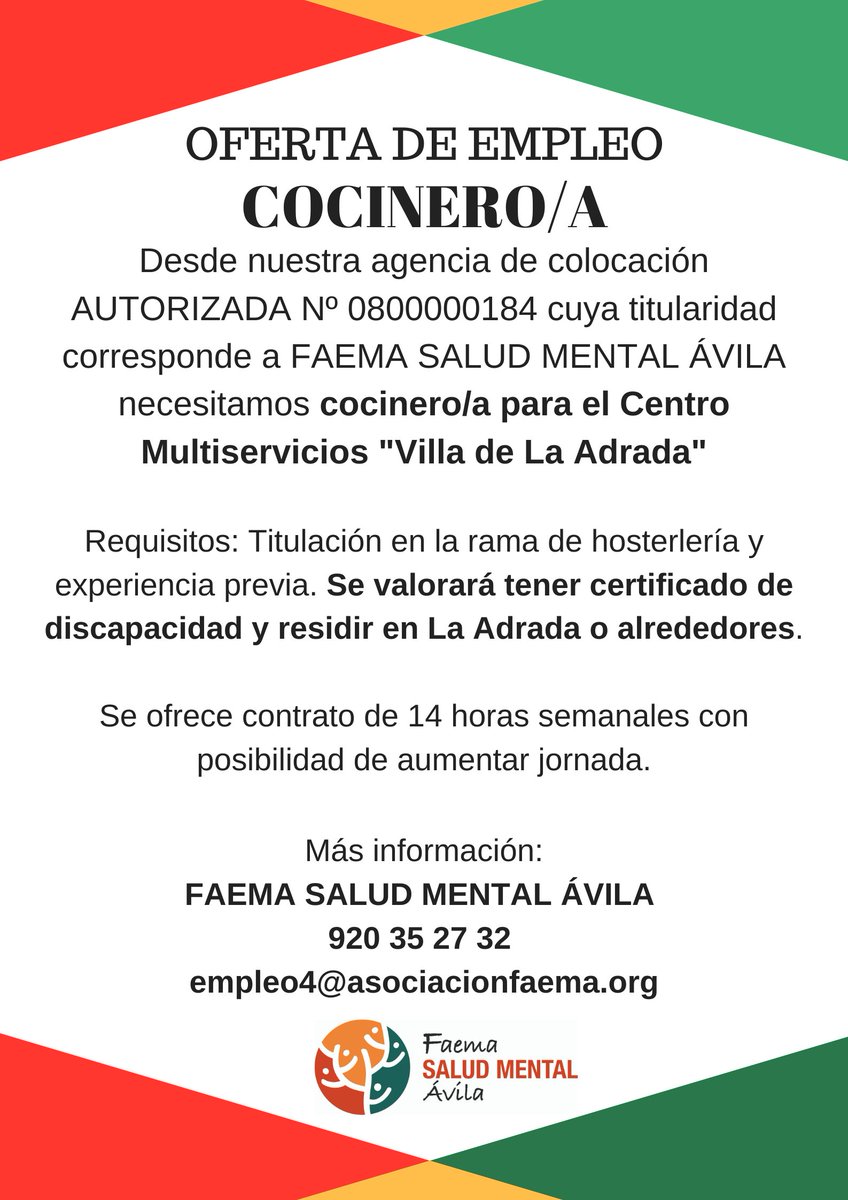 FAEMA EMPLEO tweet media