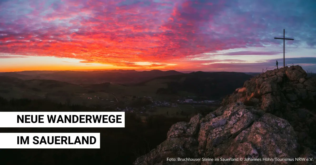 Im Schmallenberger Sauerland und der Ferienregion Eslohe gibt es neue Wanderrouten – von Kneippweg bis Bergmannspfad 👉 buff.ly/3V1l8FN. #Tourismus