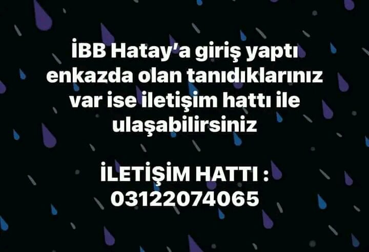 berfintgrlklc's tweet photo. #hatayyardimbekliyor #AFADhatay 
#YARDIM https://t.co/9lPuObnPGk