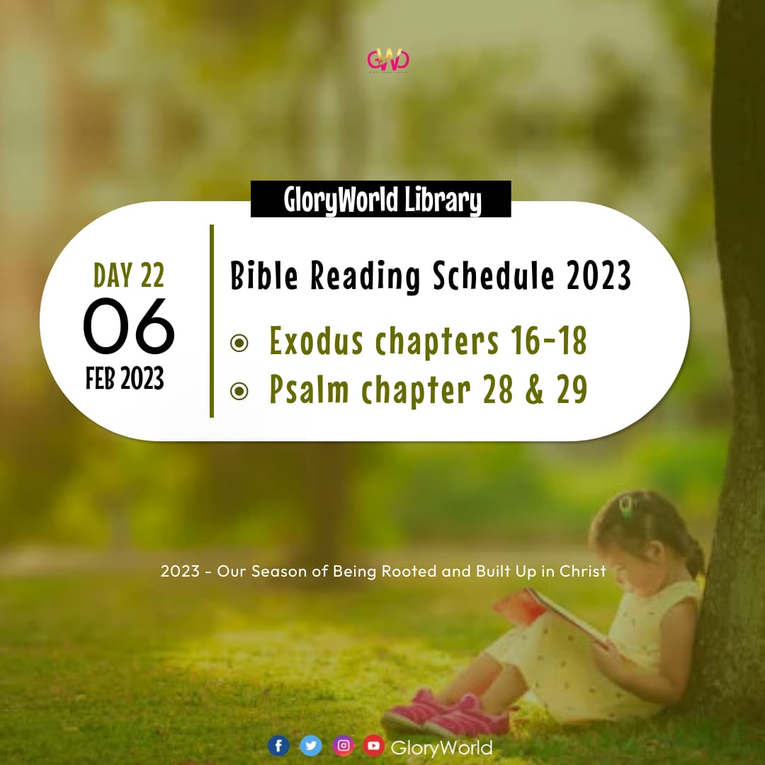 TheGlory_World's tweet photo. Just a reminder, were you able to read the bible yesterday?
Even today awaits!
#TheWordIsLife! https://t.co/aUrAUQoEBI