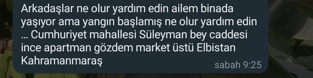 _meltemmd's tweet photo. Elbistan Kahramanmaraş lütfen yardım edin yalvarıyorum yardım edin 
#deprem #deprem #Elbistandeprem #elbistanyardim https://t.co/dCCCkgLvZH