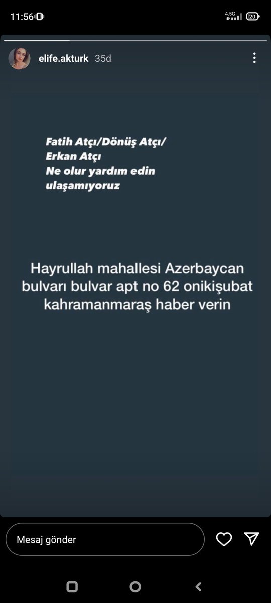 aseltann's tweet photo. @kitaponon Kahramanmaraş Onikişubat acil yardım lütfen https://t.co/GHIgS6SyZ9