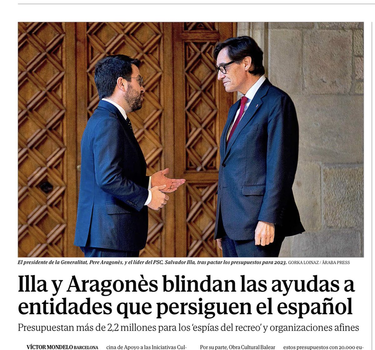 ¿Es el PSOE un partido independentista?
Eso parece