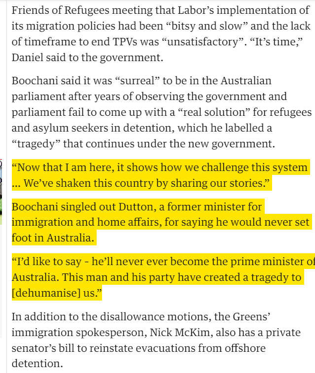 anonymous_julie's tweet photo. @GrogsGamut I'd rather have a 1,000 Behrouz Boochani's than any one of the #LNPCorruptionParty.
More un-charged low-lifes sitting in the Opposition benches than real criminals in disgusting, dehumanising offshore detention.
#PeterDutton_MP #ScottMorrisonMP
#AlanTudgeMP #ChristianPorter https://t.co/fGGIzGrnhI