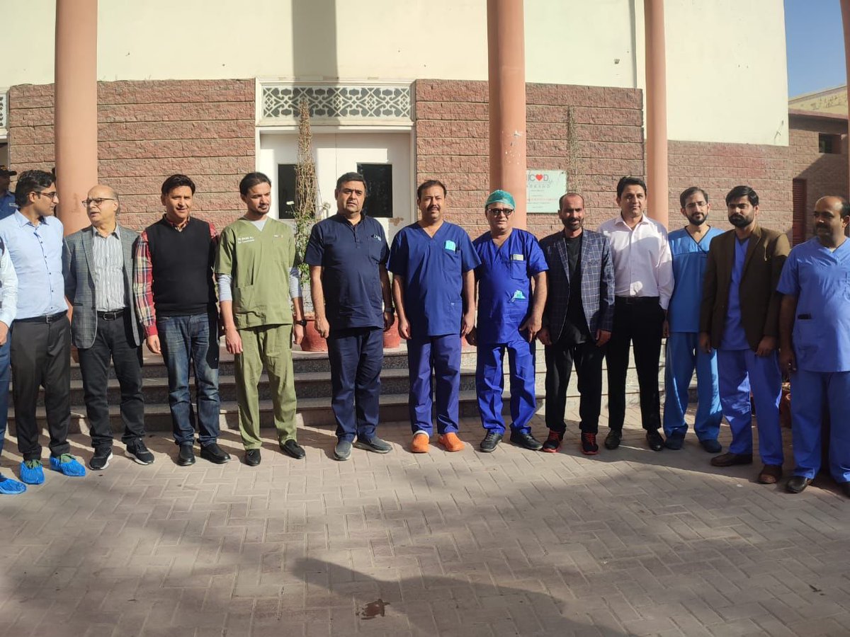 nicvd_karachi's tweet photo. Enhancing Cardiovascular Skills Development: The First PTMC workshop at NICVD LARKANA on February 6, 2023, was conducted by Prof. Jawaid Akbar Sial. A total of 5 cases were successfully performed.
#NICVD #NICVDLarkana #ProfJawaidAkbarSial #SuccessfulCases #PTMC https://t.co/umQKa4Gll1
