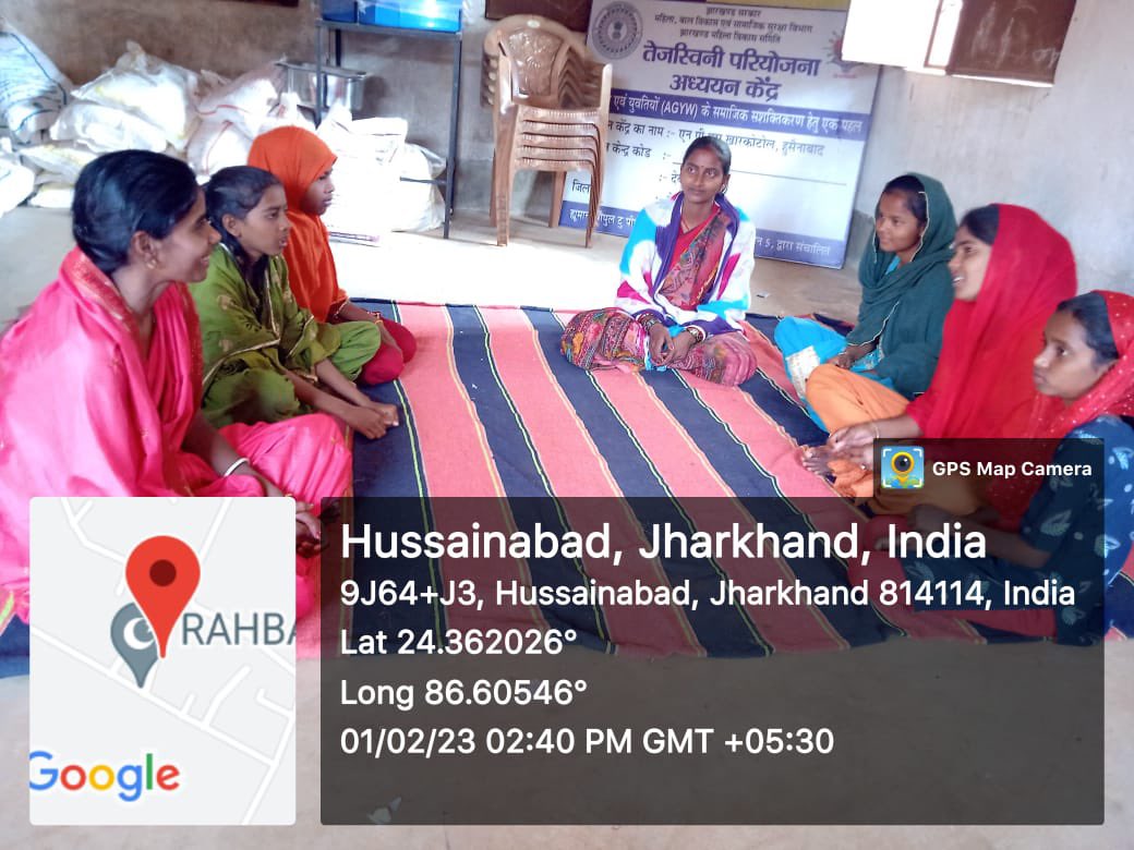 Tejaswini_Jh's tweet photo. 1st Batch of Six Months NIOS cource to Adolescent Girls &amp; Young Women started at Sarath, Margomunda,Devipur &amp; Madhupur Block in Deoghar District.

#DeogharDistrict
#nioscourse #nonformaleducation #empowermentthrougheducation #AGYW #TejaswiniJharkhand https://t.co/Dwwi1NlIws