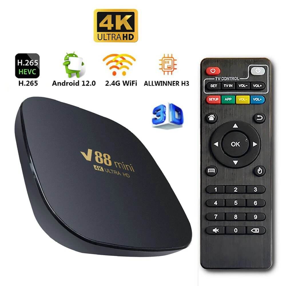 buynowcy's tweet photo. Κάντε την τηλεόραση σας, smart android. Για να βλέπετε Netflix, να κατεβάζετε εφαρμογές, παιχνίδια και να σερφάρετε στο διαδίκτυο.
V88 Android 12 Smart TV Set Top Box, MONO 69.90€
https://t.co/tqY3nHyncW 
96777906
#smarttv #setbox #android #netflix #gaming #tv https://t.co/aeAgqelAGo