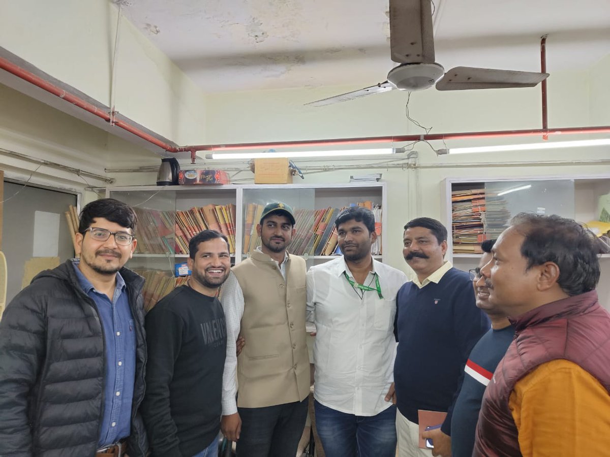 NorthzoneTA3's tweet photo. Meeting of CORE committee members of TA-3 with NEC member of BKNK Sangh and ESU 1158 on the matter of RATIO revision 3:4:3  at FCI HQrs New Delhi. https://t.co/i0W8NFXlsQ