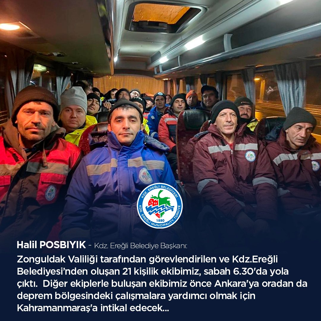 Karadeniz Ereğli Belediyesi (@kdzereglibel) on Twitter photo 