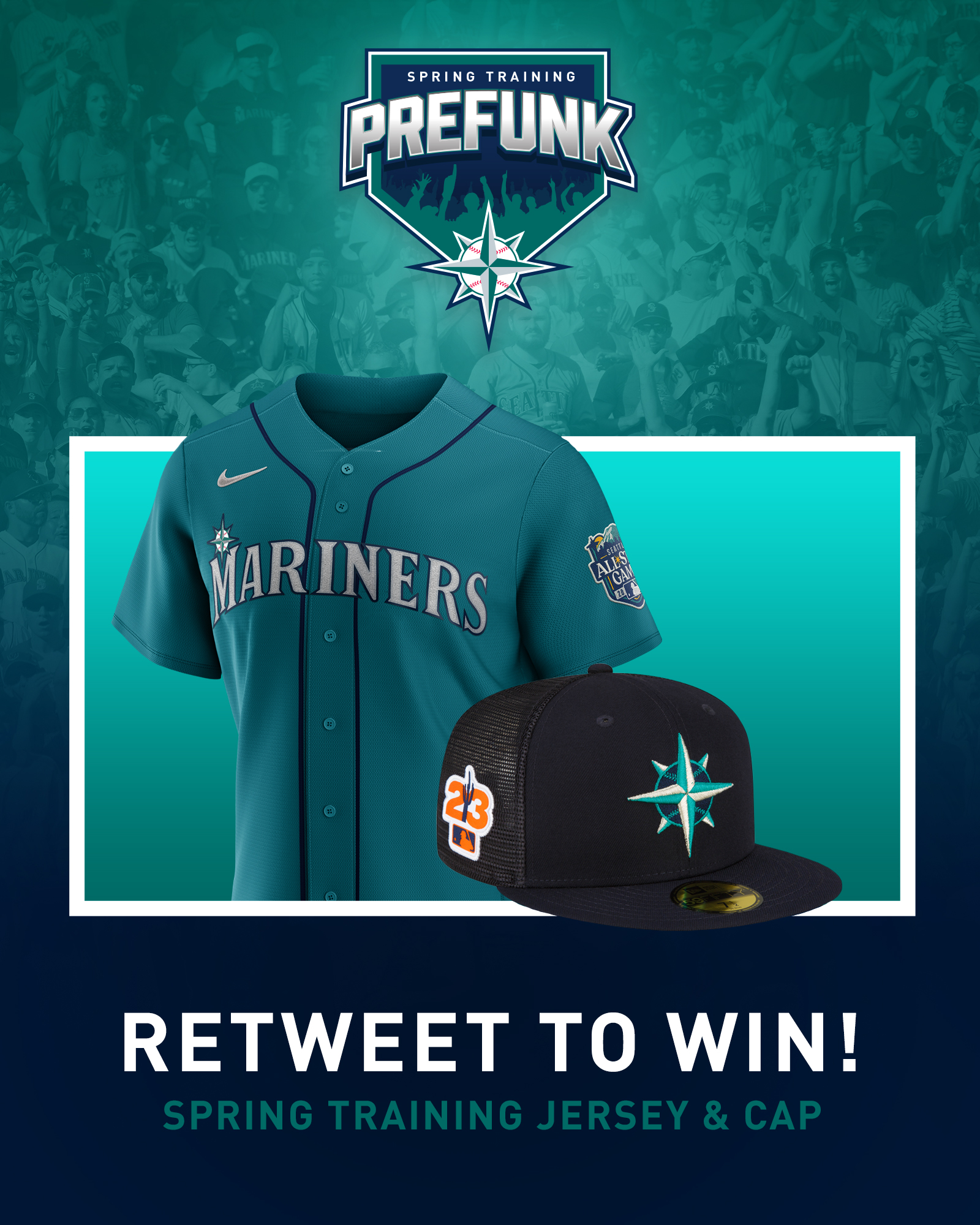 Seattle Mariners on X: 🚨 RT TO WIN 🚨 We're kicking off our