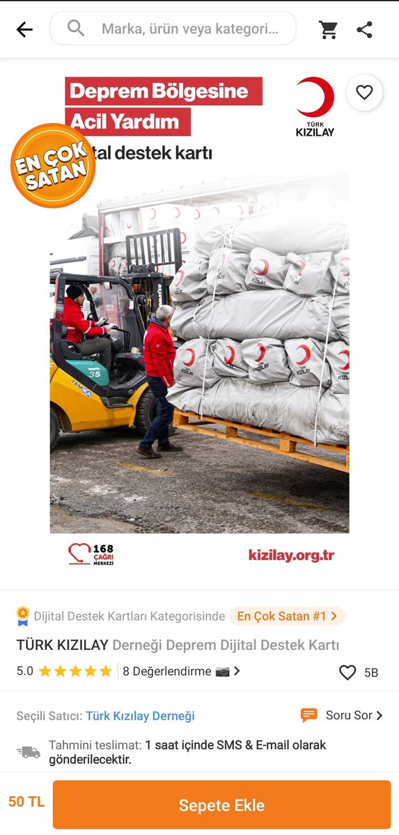 Trendyoldan basitçe satın alarak destek olabilirsiniz. #deprem